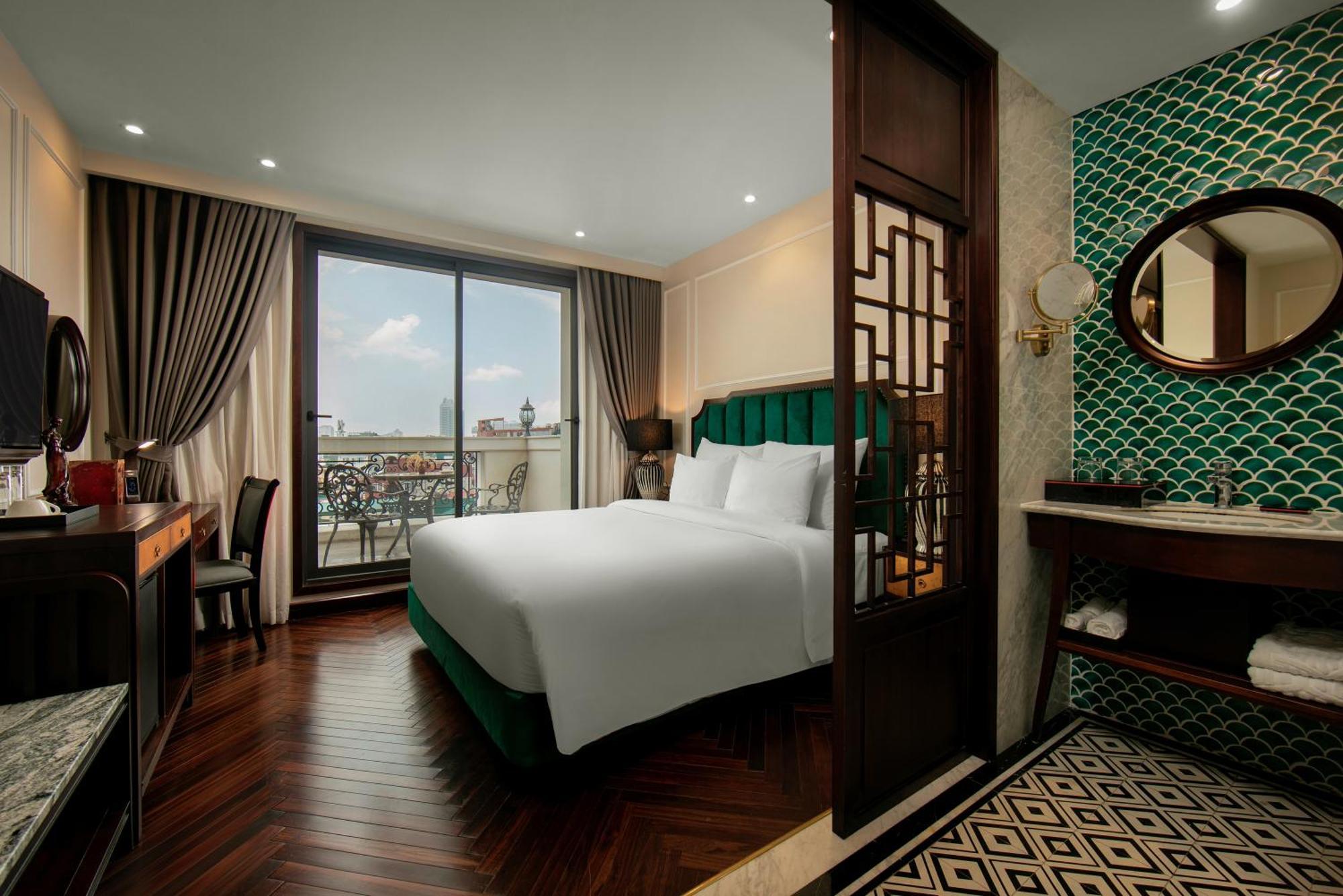 Gm Premium Hotel 河内 外观 照片