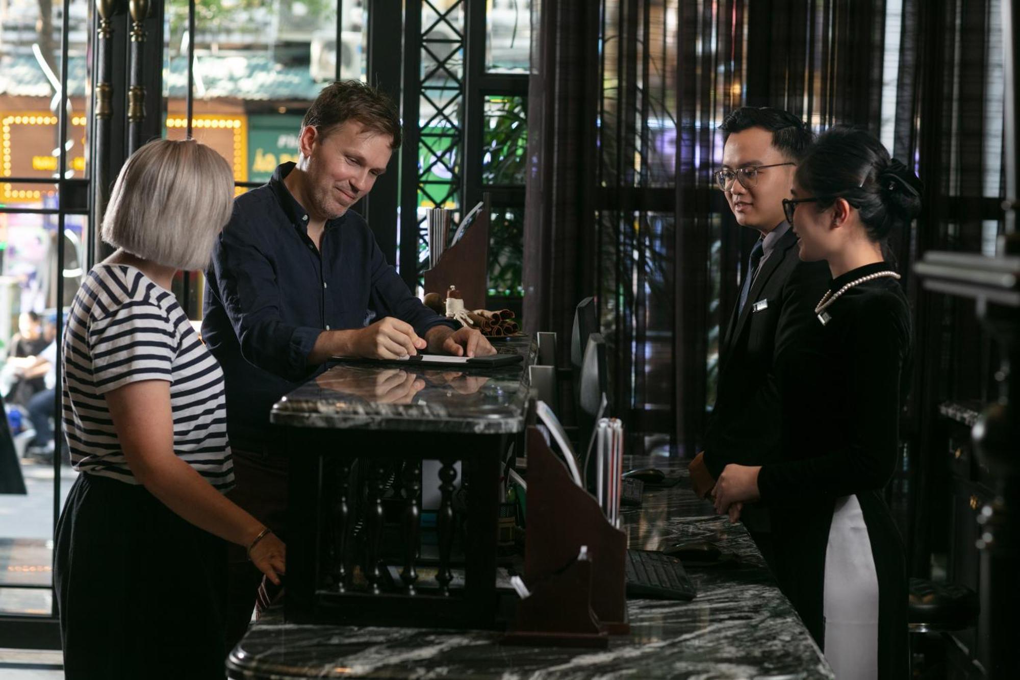 Gm Premium Hotel 河内 外观 照片